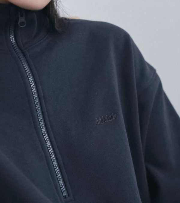 画像6: ハーフジップスウェットワンピース　Halfzip Sweat Onepiece