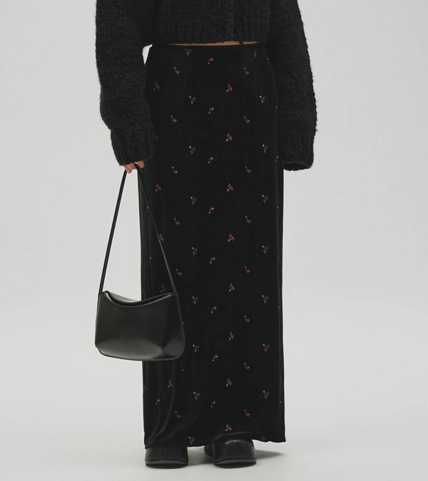 画像10: プティーフラワーベロアスカート　Petit Flower Velour Skirt