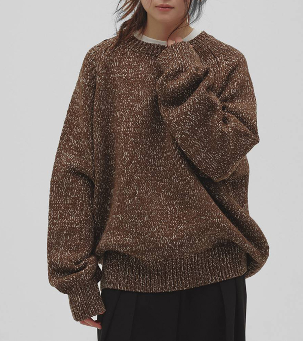 画像1: ラグランニットプルオーバー　Raglan Knit Pullover