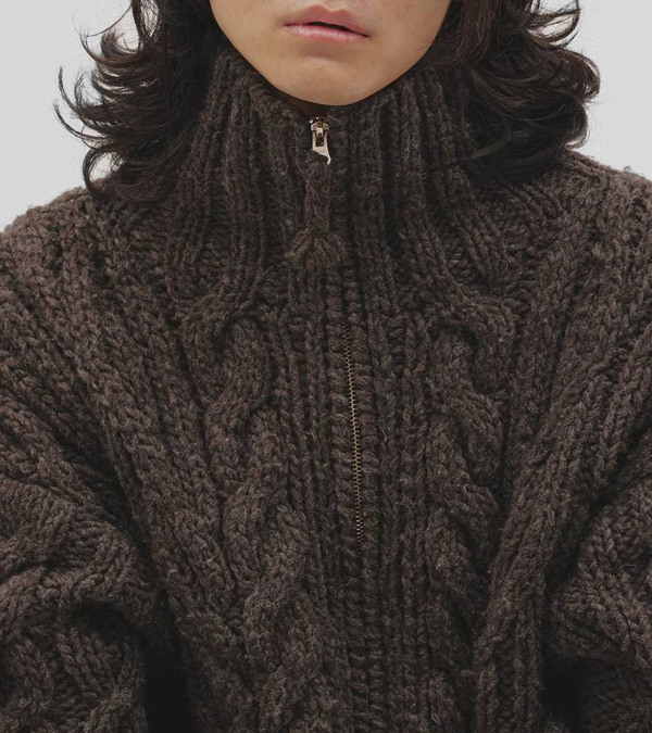 画像10: ボリュームハンドニットカーディガン　Volume Handknit Cardigan