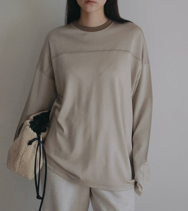 画像9: パネルオーバーロングTシャツ　Panel Over Long T-shrits