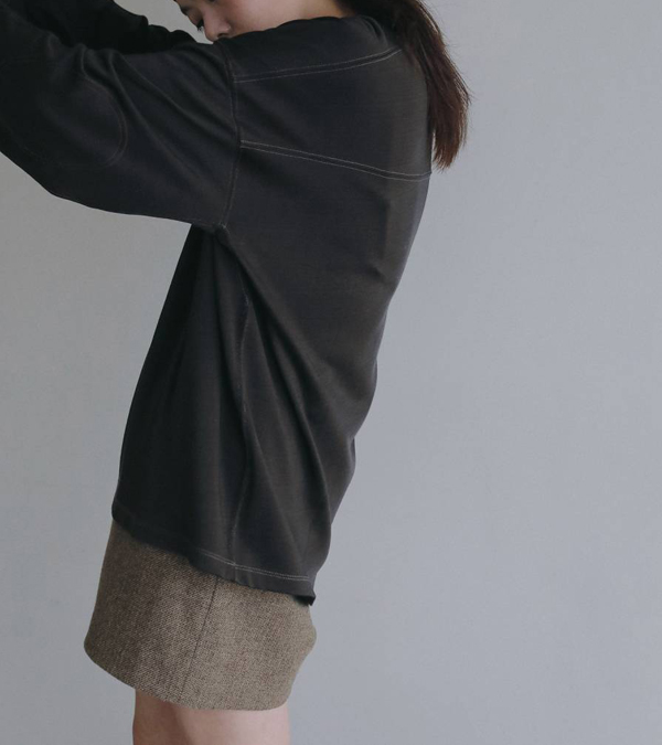 画像8: パネルオーバーロングTシャツ　Panel Over Long T-shrits