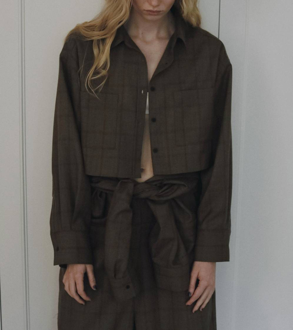 画像4: ショートチェックシャツ　Short Check Shirts