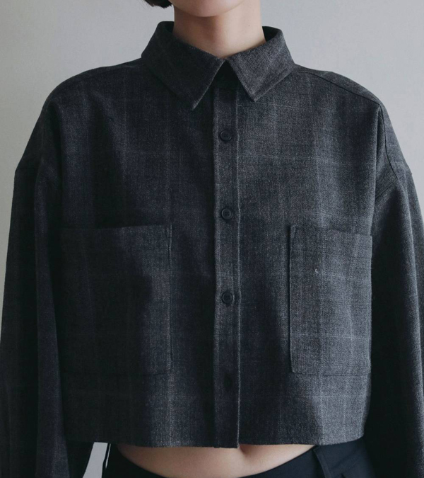 画像14: ショートチェックシャツ　Short Check Shirts