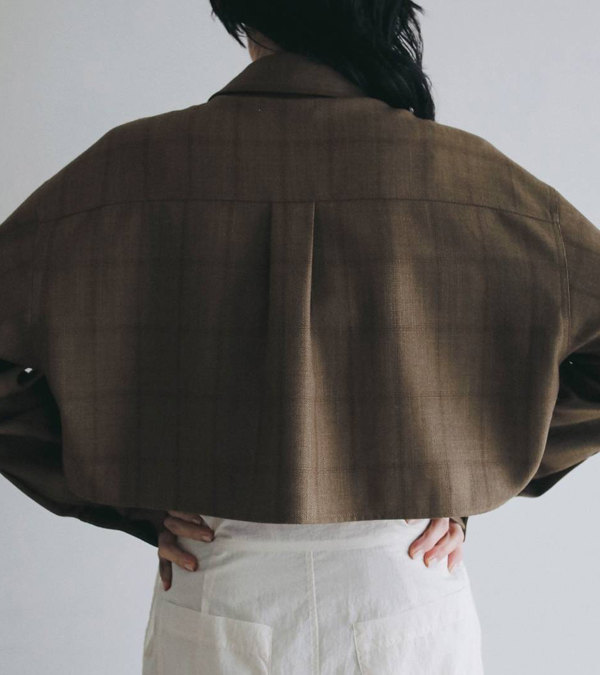 画像12: ショートチェックシャツ　Short Check Shirts