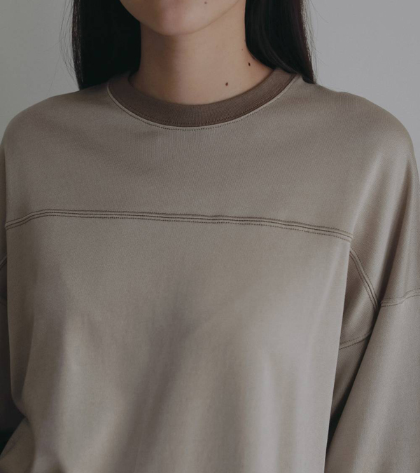 画像14: パネルオーバーロングTシャツ　Panel Over Long T-shrits