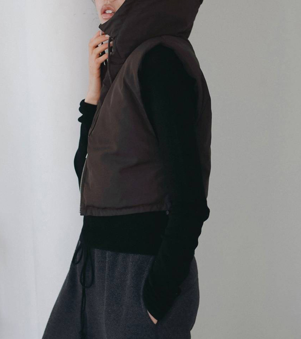 画像3: フーデッドダウンべスト　Hooded Down Vest