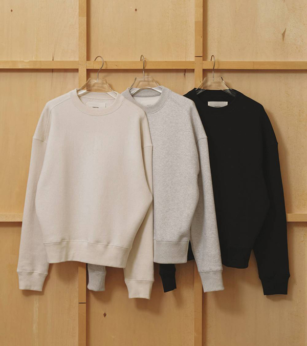 画像1: コットンブラッシュスウェット　Cotton Brushed Sweat