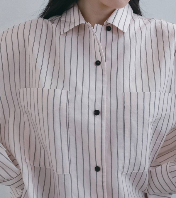 画像20: オープンカラーストライプシャツ　Opencollar Stripe Shirts