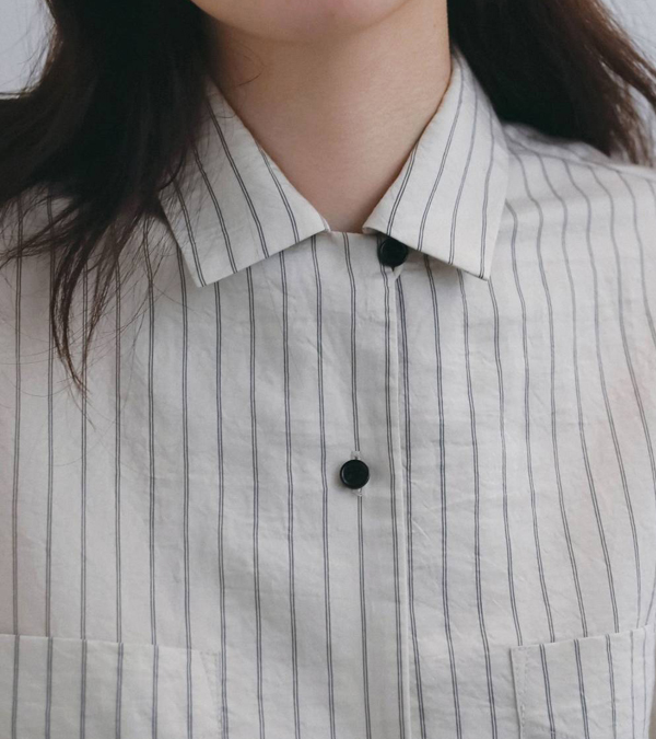 画像9: オープンカラーストライプシャツ　Opencollar Stripe Shirts