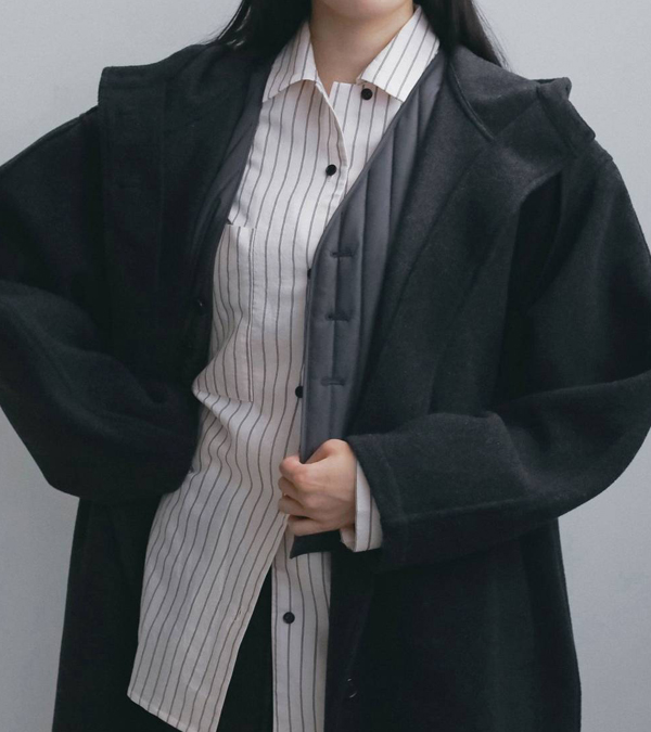 画像21: オープンカラーストライプシャツ　Opencollar Stripe Shirts
