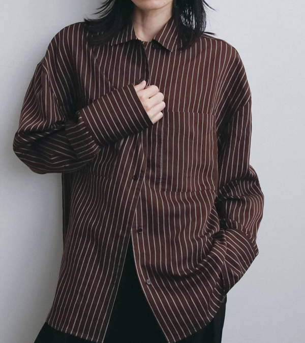 画像23: オープンカラーストライプシャツ　Opencollar Stripe Shirts