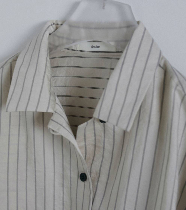 画像5: オープンカラーストライプシャツ　Opencollar Stripe Shirts