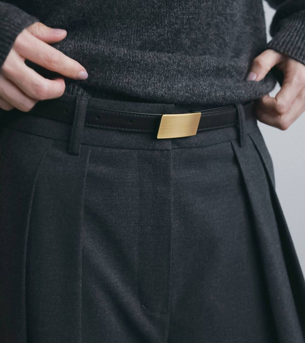 画像8: リバーシブルシンベルト　Reversible Thin Belt