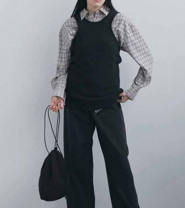 画像15: ニットロングタンクトップ　Knit Long Tanktop