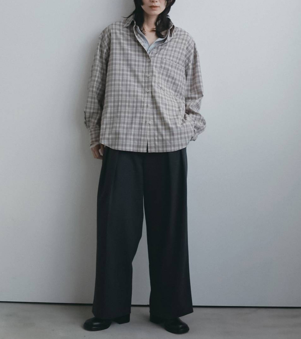 画像11: ウールシアーヘンリートップス　Wool Sheer Henleytops
