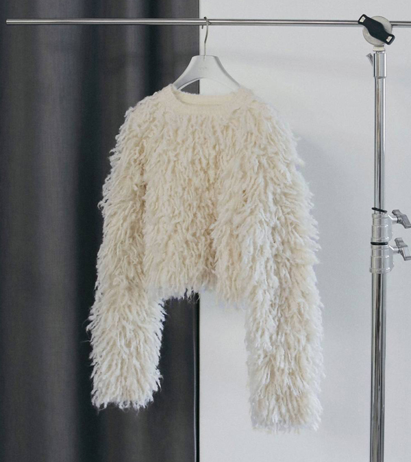 画像2: ループニットトップス　Loop Knit Tops