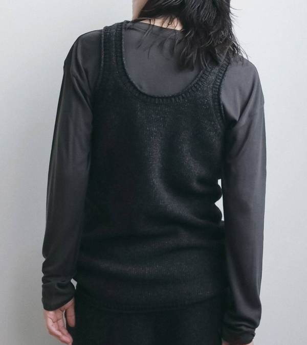 画像13: ニットロングタンクトップ　Knit Long Tanktop