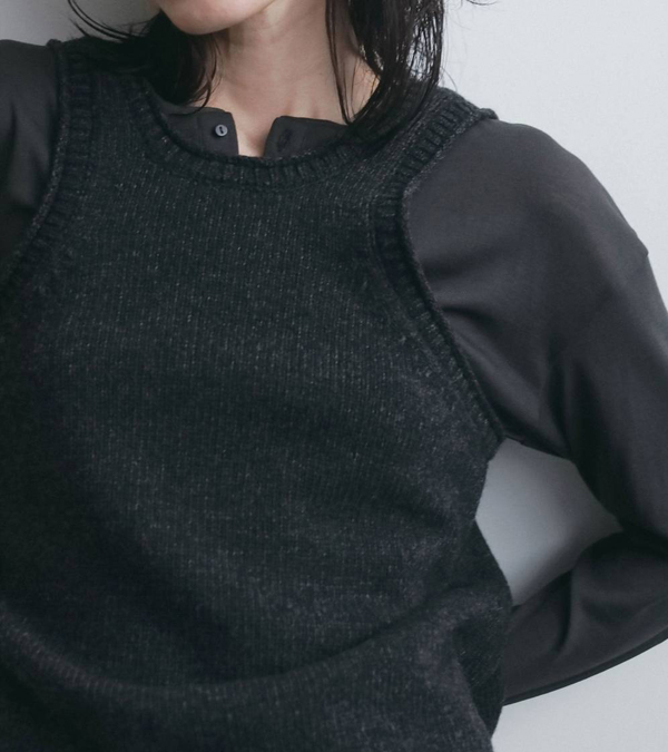 画像12: ニットロングタンクトップ　Knit Long Tanktop