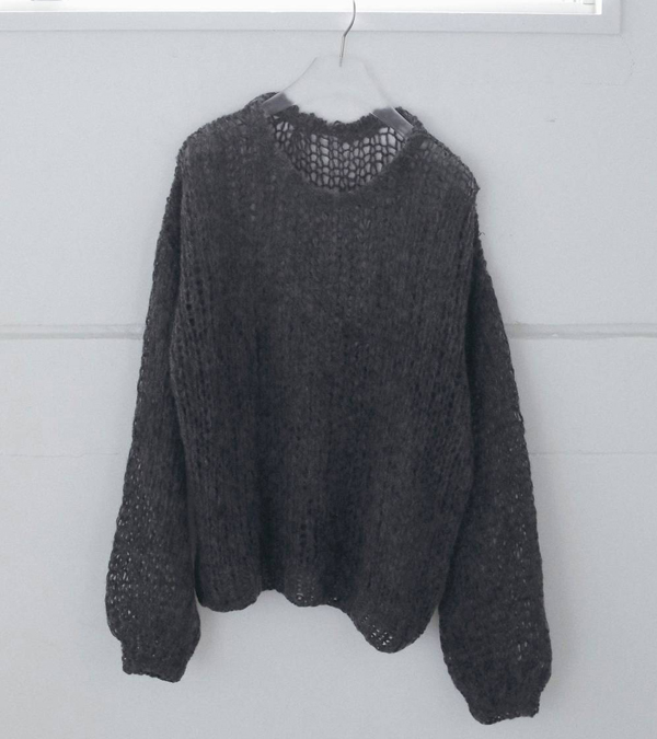 画像5: ローゲージモヘアニット　Lowgauge Mohair Knit