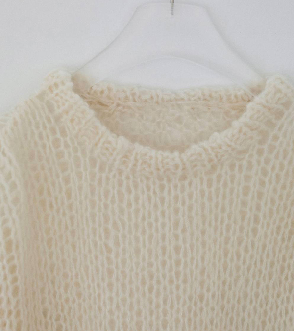画像6: ローゲージモヘアニット　Lowgauge Mohair Knit