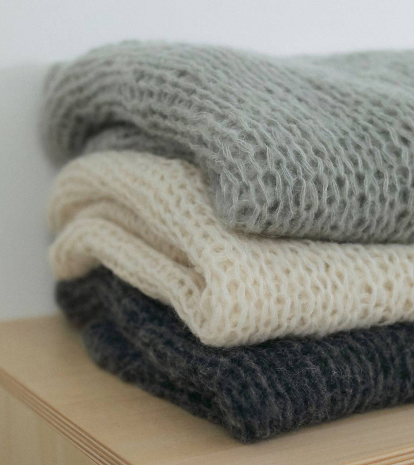 画像1: ローゲージモヘアニット　Lowgauge Mohair Knit