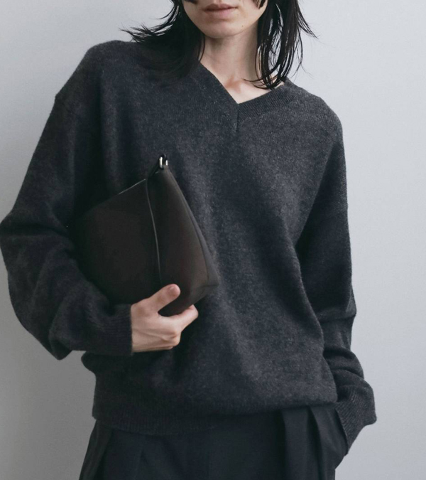 画像8: ウールVネックニット　Wool Vneck Knit