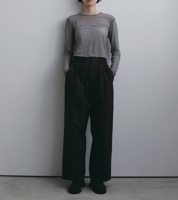 画像8: シアーボーダーロングTシャツ　Sheer Border Long T-shirts
