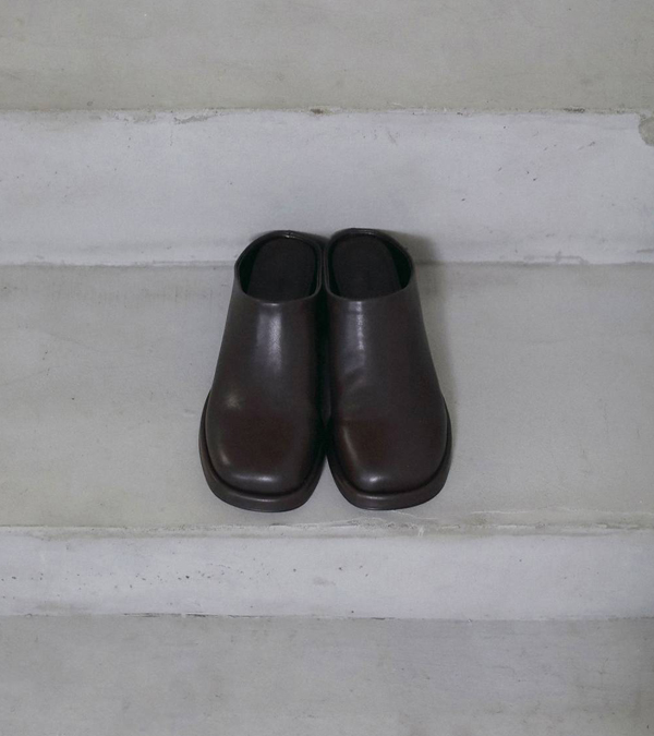 画像2: スクエアヒールスリッポン　Square Heel Slip-on