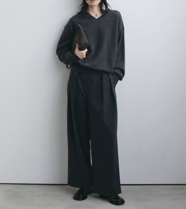 画像9: ウールVネックニット　Wool Vneck Knit