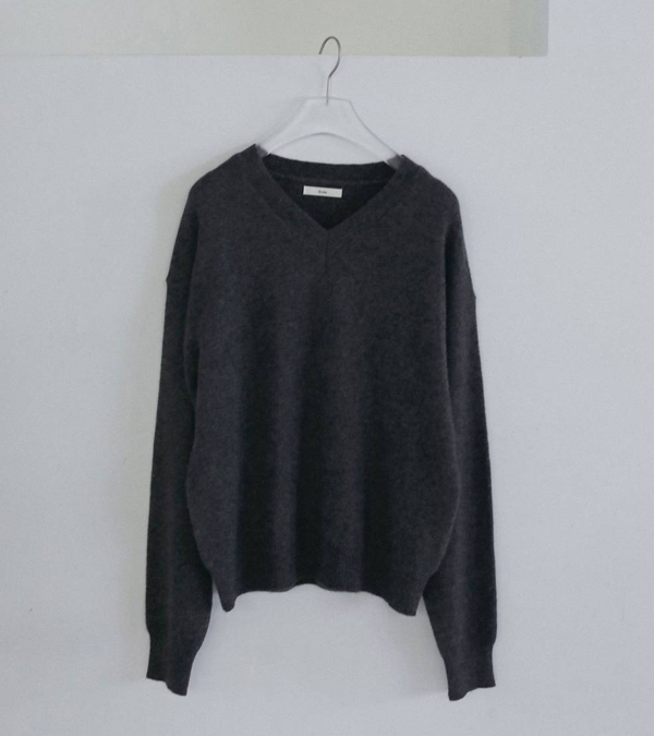 画像3: ウールVネックニット　Wool Vneck Knit